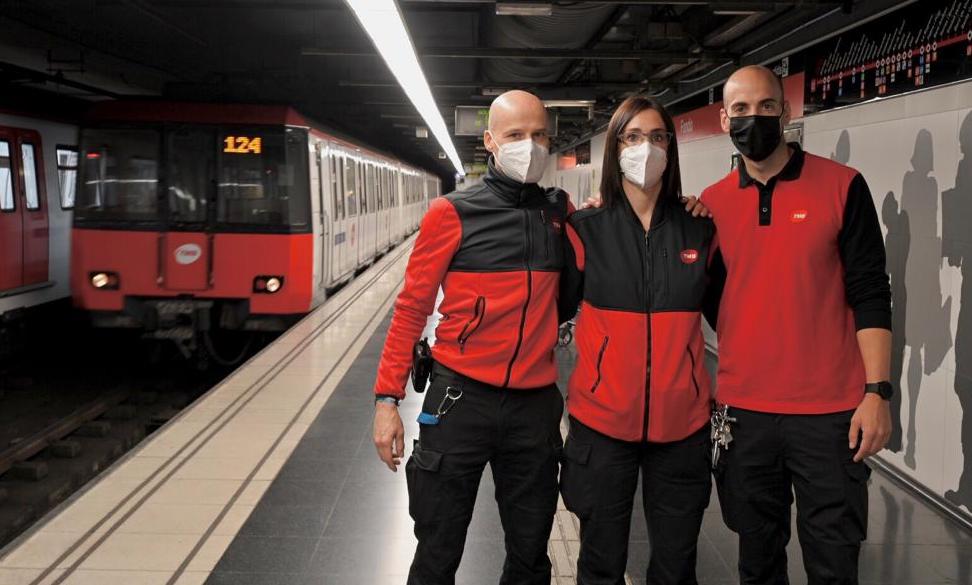 TMB impulsa agentes violeta en la red de metro para atender el acoso sexual  y la LGTBI-fobia – Barcelona al Día